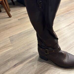 Dark Brown Tall Boots